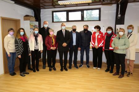 MINISTER JANEZ CIGLER KRALJ NA DELOVNEM OBISKU TOČKA MOČI 50 FOTO LJUBO VUKELIČ